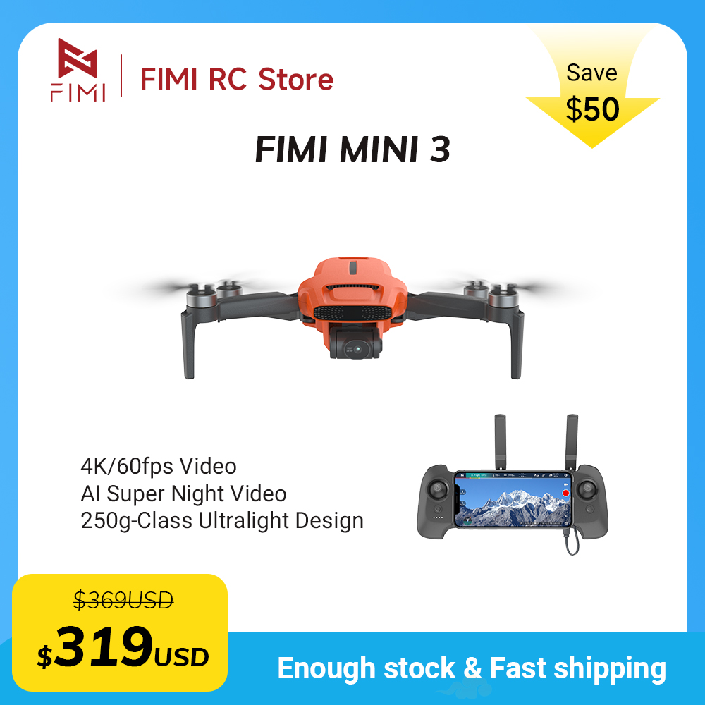 Drone Battery Smart - FIMI MINI 3 Camere Drone 4K