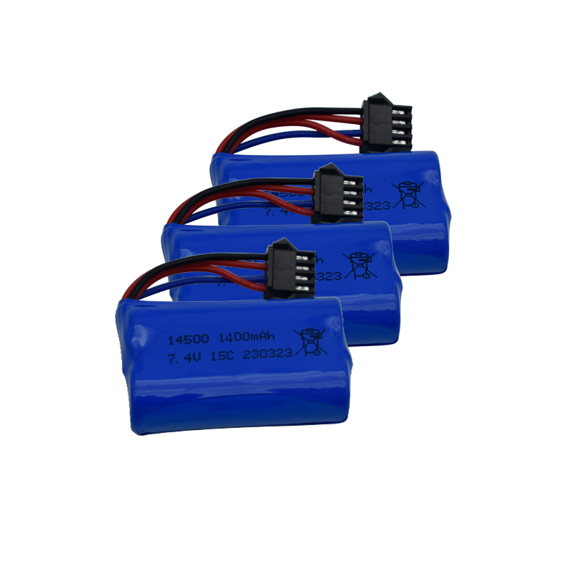 7.4V 1400mAh 14500 Lithium-Ion - Drone Battery Li-Ion ulasan dan harga