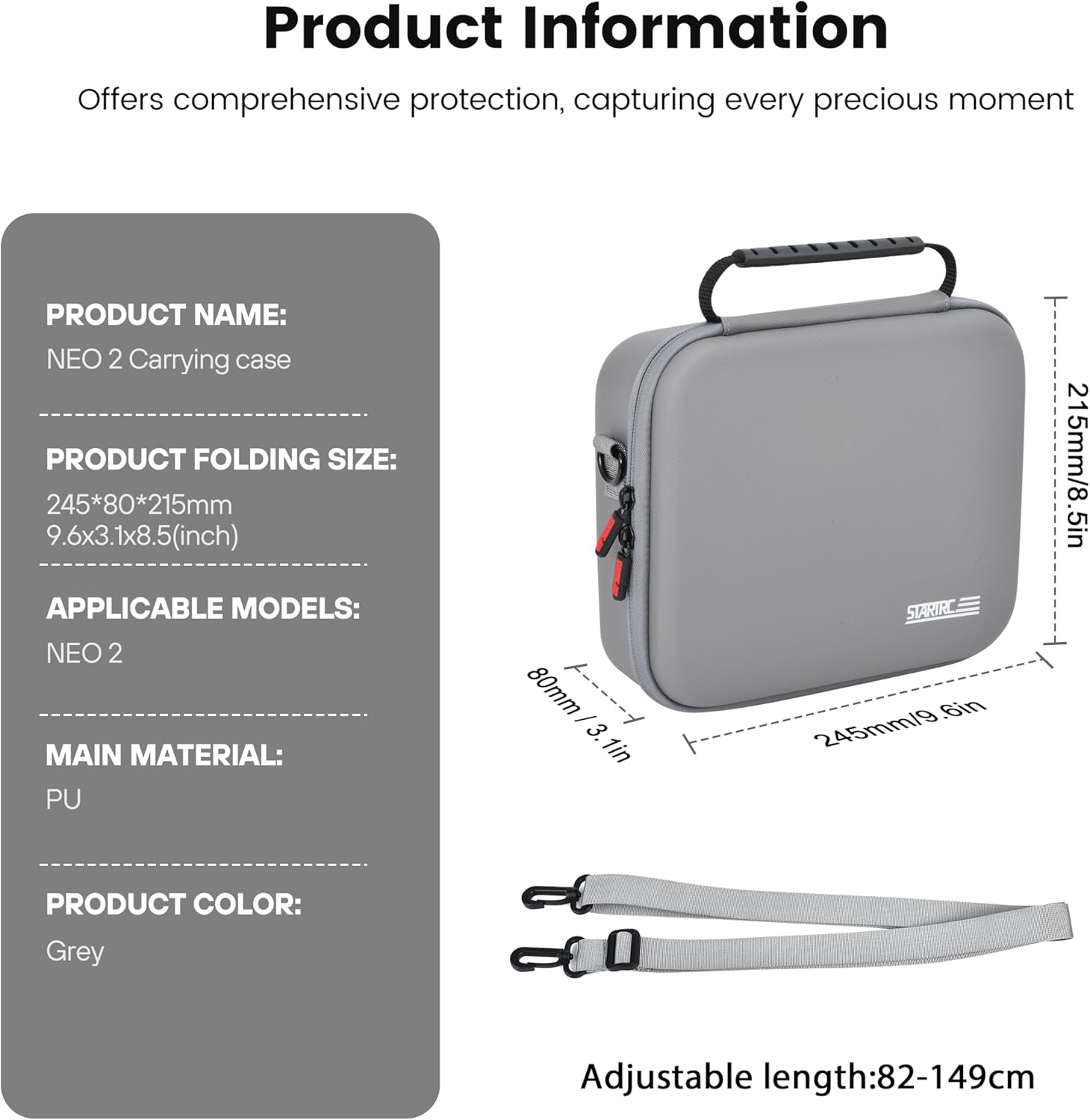 STARTRC Neo 2 Portable PU Shou - Drone Battery Bag ulasan dan harga