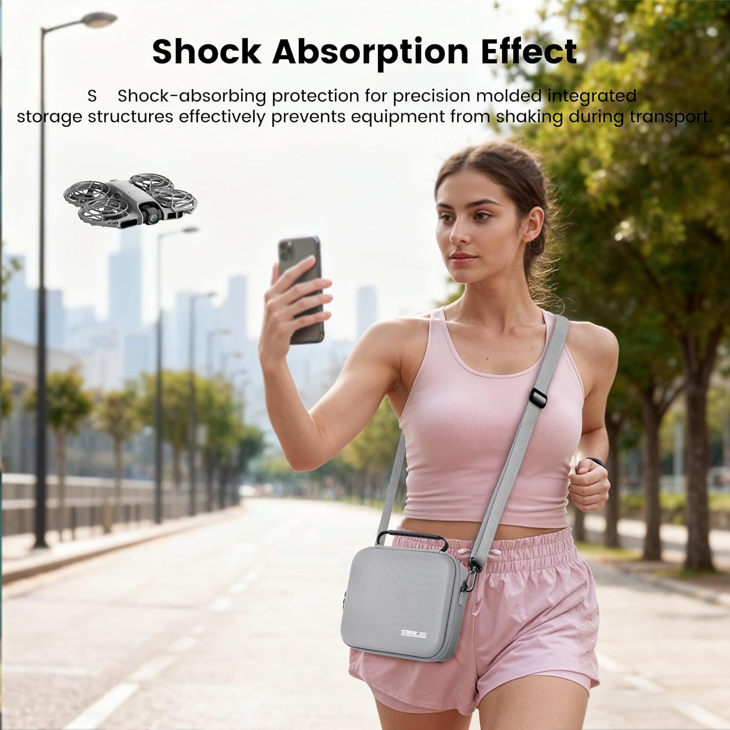STARTRC Neo 2 Portable PU Shou - Drone Battery Bag ulasan dan harga