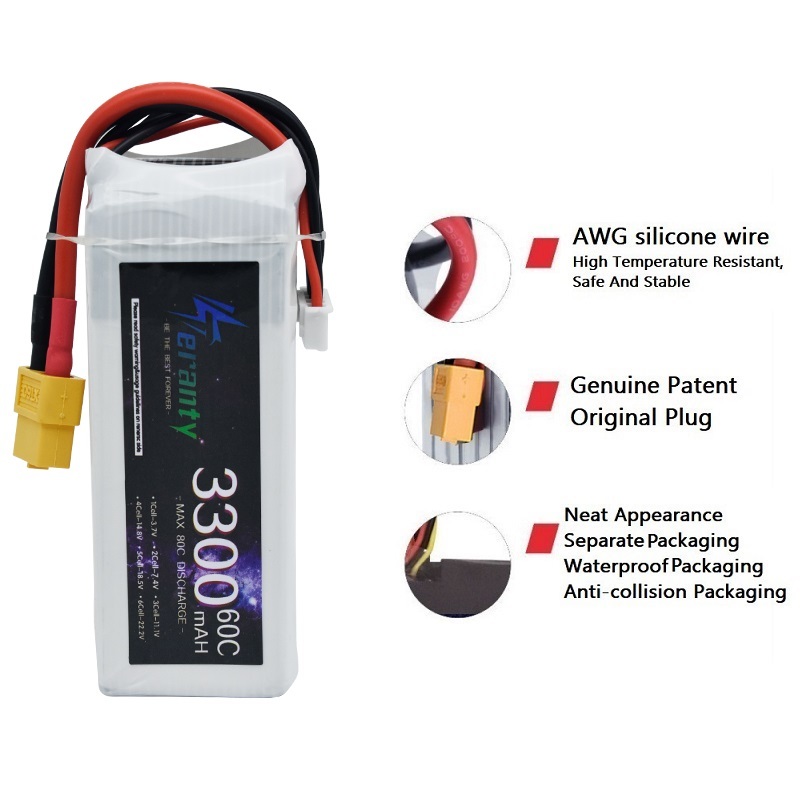 LiPo Rechargeable Battery 4S 3 - Drone Battery Connector ulasan dan harga