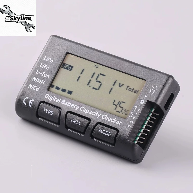 1-8S LiPo Battery Voltage Test - Drone Battery Voltage Checker ulasan dan harga