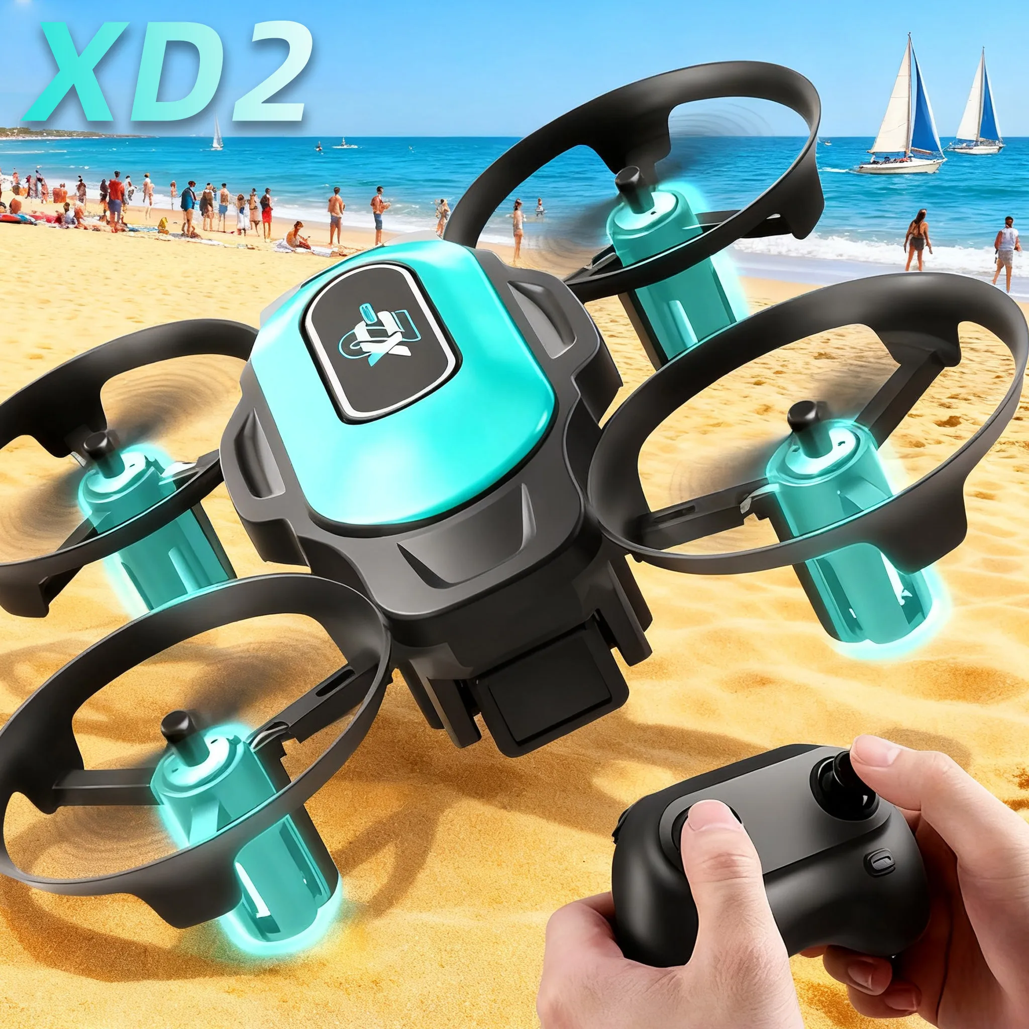 XD2 Mini Drone, 360° Stunt Fli - Drone Battery Case ulasan dan harga