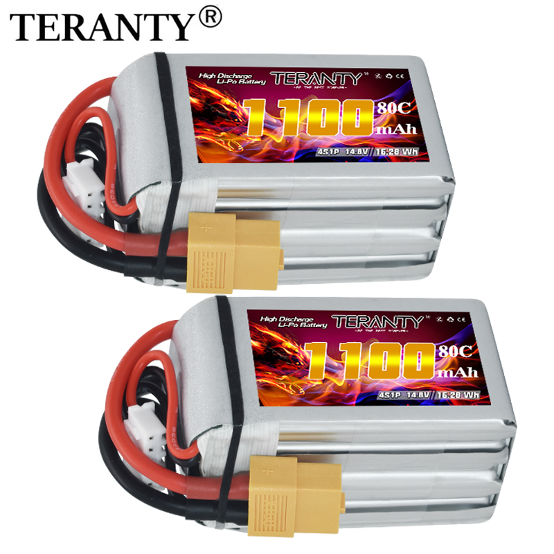 TERANTY 4S 1100mAh 80C/160C Li - Drone Battery 4S ulasan dan harga