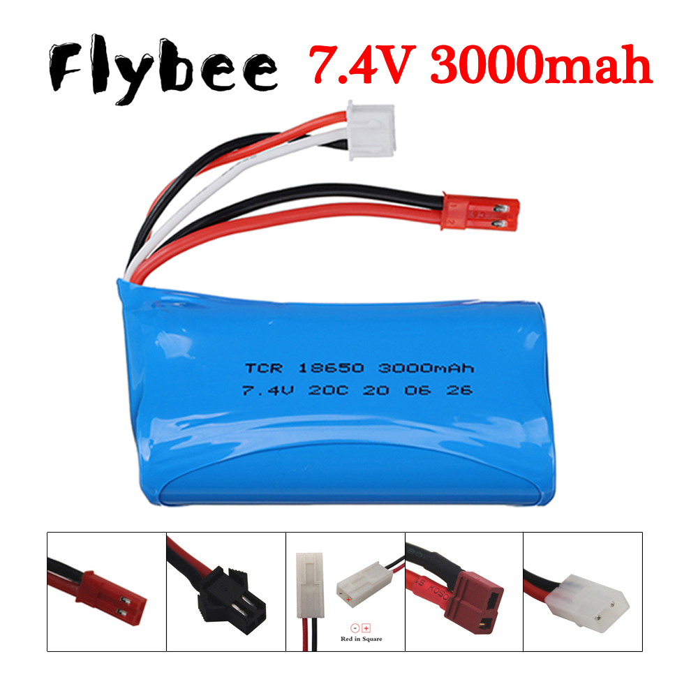 7.4V 3000mAh 18650 Li-ion Bate - Drone Battery Li-Ion ulasan dan harga