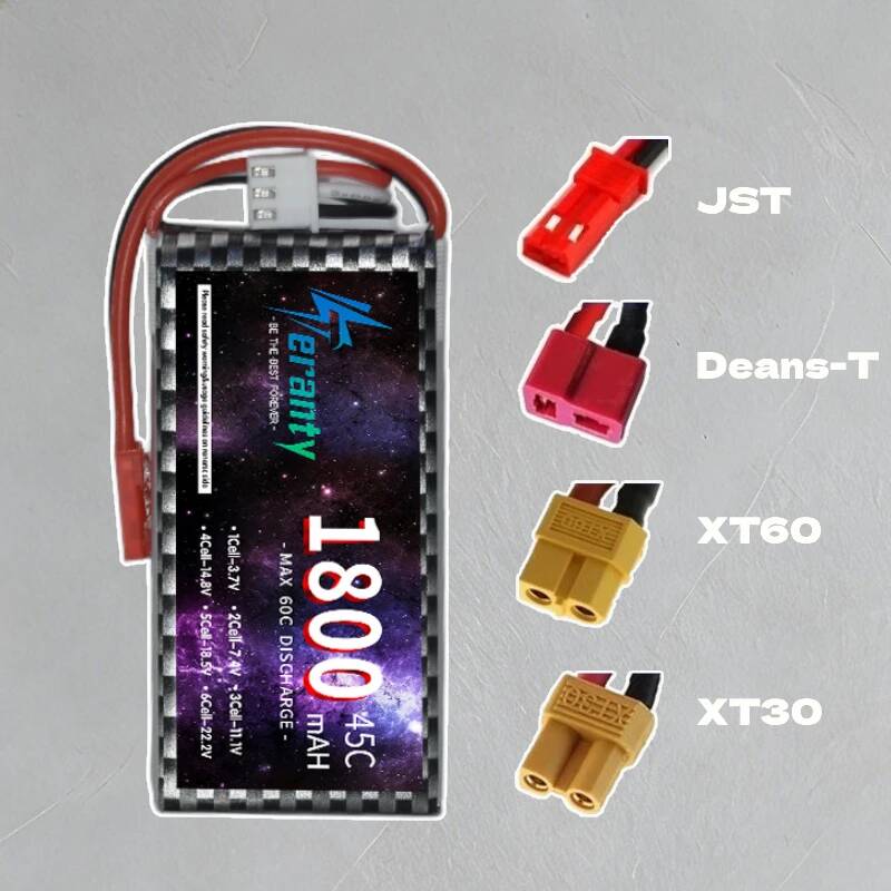 TERANTY 2S 3S 4S 1800mAh Lipo  - Drone Battery 3S ulasan dan harga