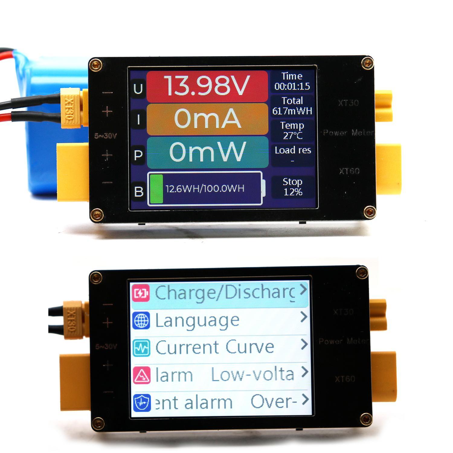 2.4Inch Display Power Meter XT - Drone Battery Voltage Checker ulasan dan harga