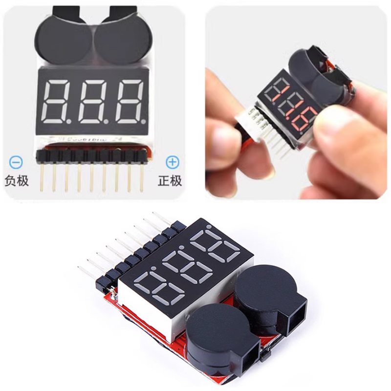 RC Car Cell Checker BB ring Li - Drone Battery Voltage Checker ulasan dan harga