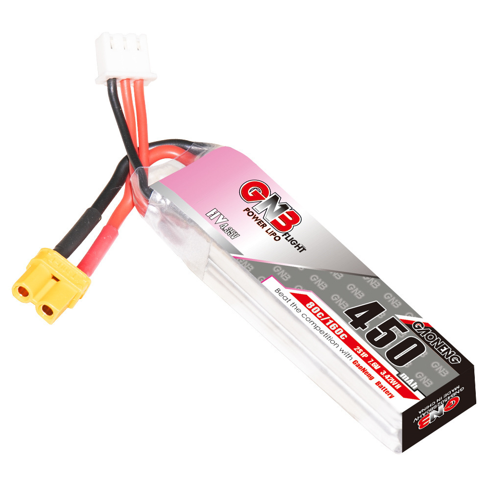 GNB LiPo Battery HV 2S 7.6V 45 - Drone Battery Plate ulasan dan harga
