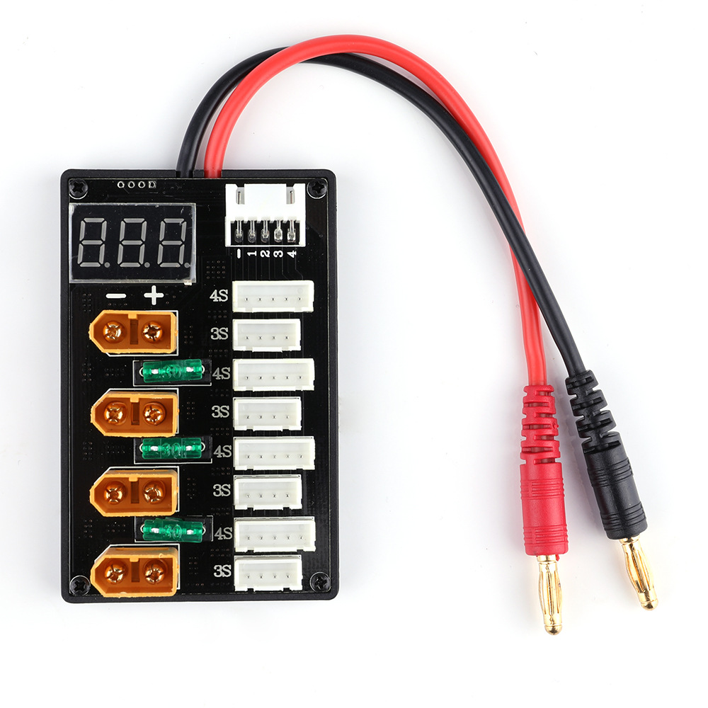 XT60 Plug 3S 4S Lipo Battery P - Drone Battery Parallel Board ulasan dan harga