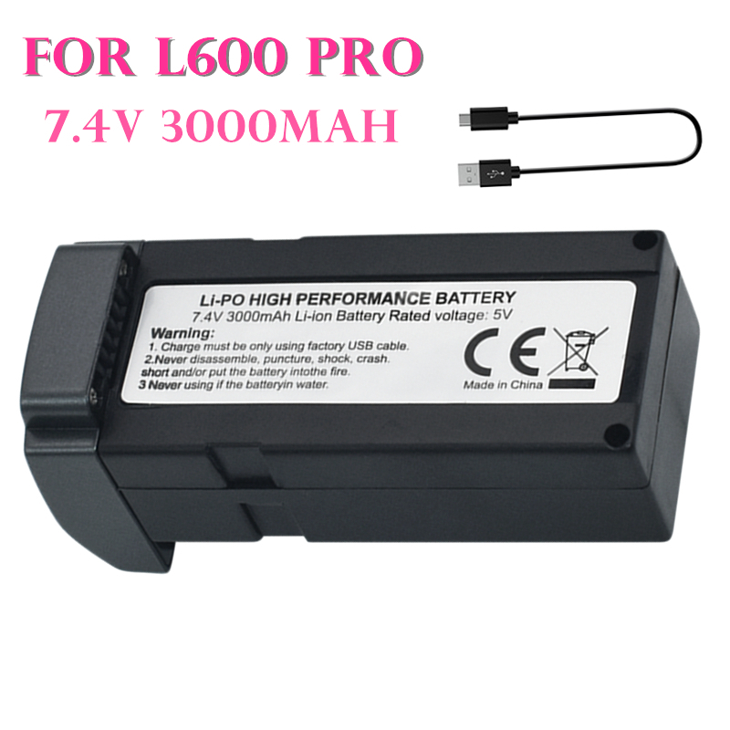 Original L600 PRO 7.4V 3000MAH - Drone Battery Li-Ion ulasan dan harga
