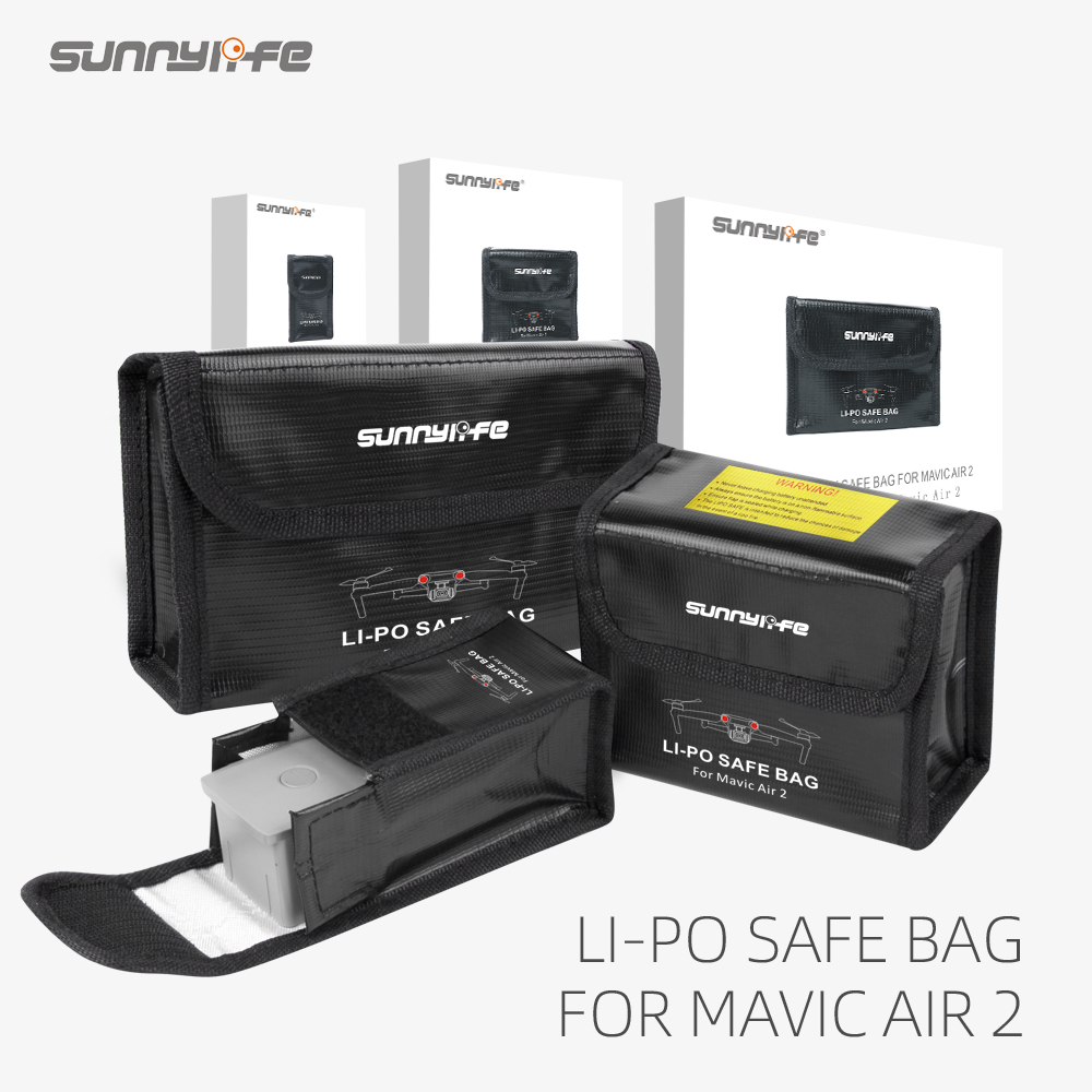 For DJI AIR 2S LiPo Safe Bag E - Drone Battery Bag ulasan dan harga