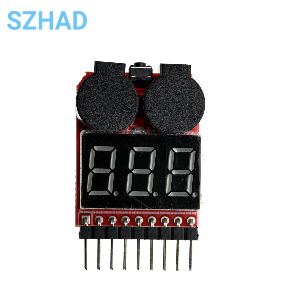 1-8S LiPo Battery Voltage Test - Drone Battery Voltage Checker ulasan dan harga