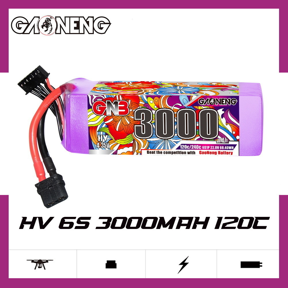 GNB Lipo Battery 6S 22.8V 3000 - Drone Battery 6S ulasan dan harga