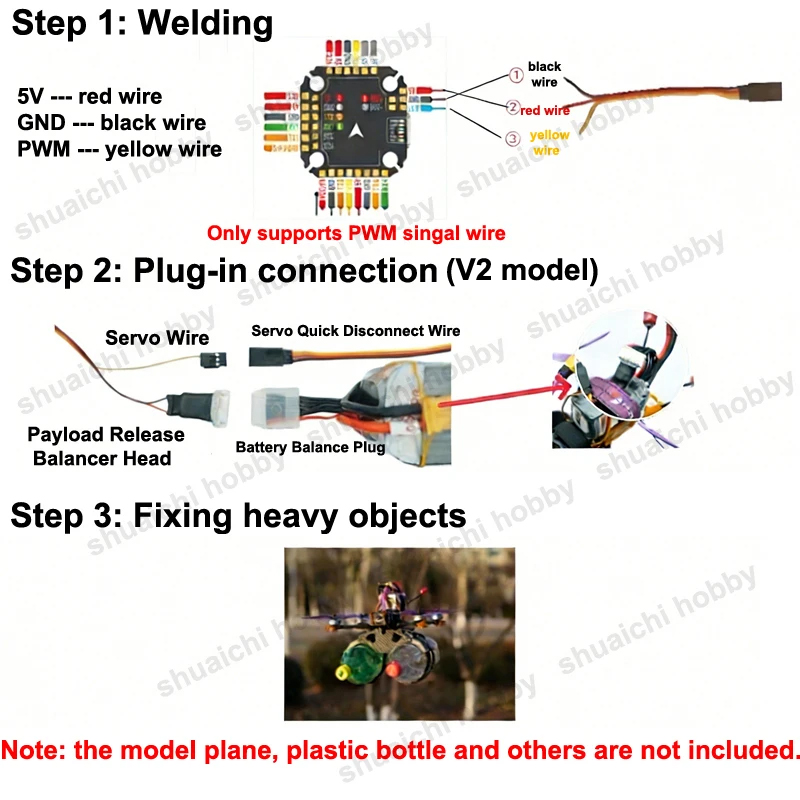 1PCS Strap-type FPV Drone PWM- - Drone Battery Strap ulasan dan harga