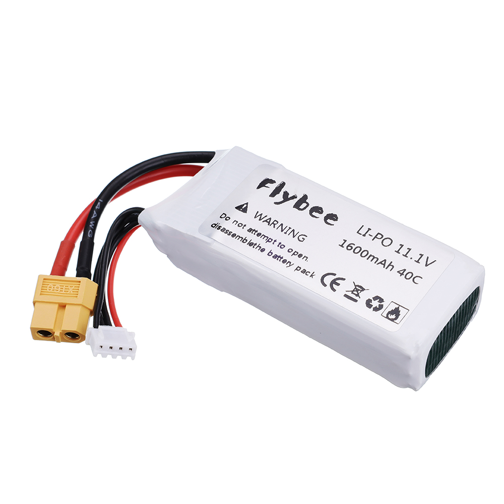 2pcs High Rate 40C 11.1V 1600m - Drone Battery 3S ulasan dan harga